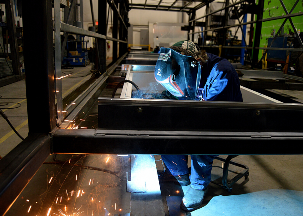 #4. Structural iron and steel workers